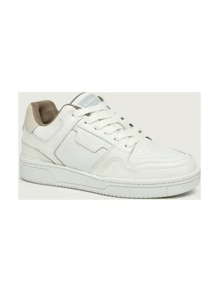 AllSaints sneakers din piele Regan Plus Low Top alb