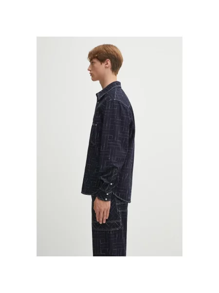 Koszula dżinsowa Kenzo casual niebieska