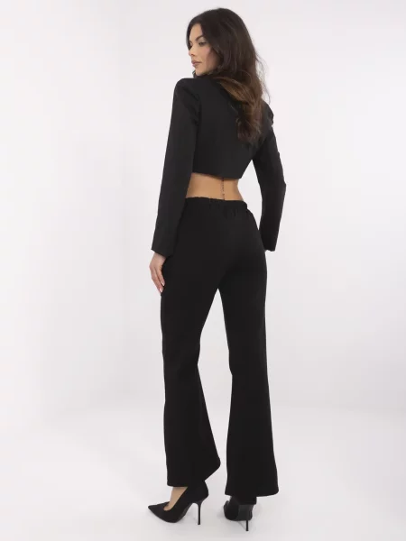Pantaloni Italy Moda negru
