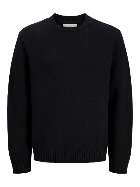 JACK & JONES Pulover JORNorrebro' negru