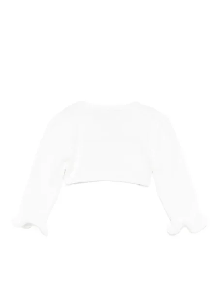 Cardigan copii La Stupenderia alb