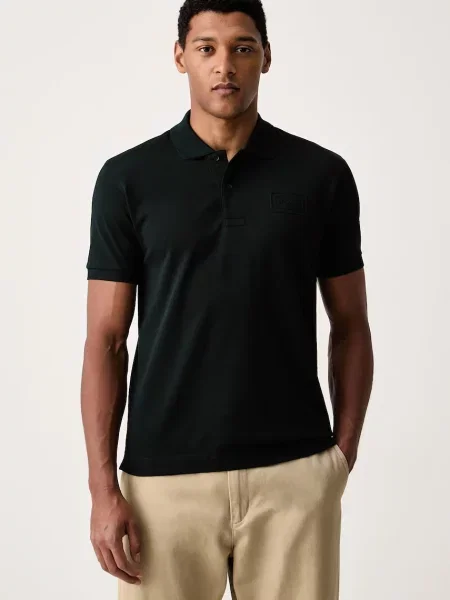 Tricou polo Lacoste verde