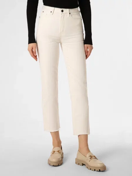 Tommy Hilfiger Jeansy Kobiety jednolity biały