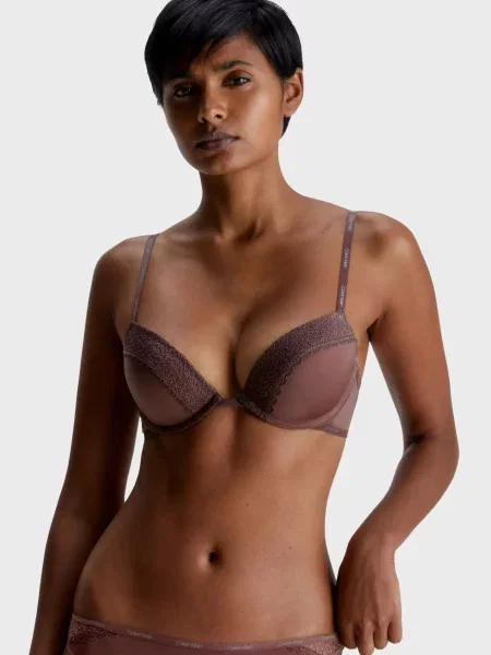 Бюстгальтер Calvin Klein коричневый