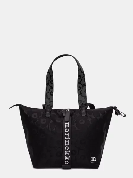 Geantă shopper Marimekko negru