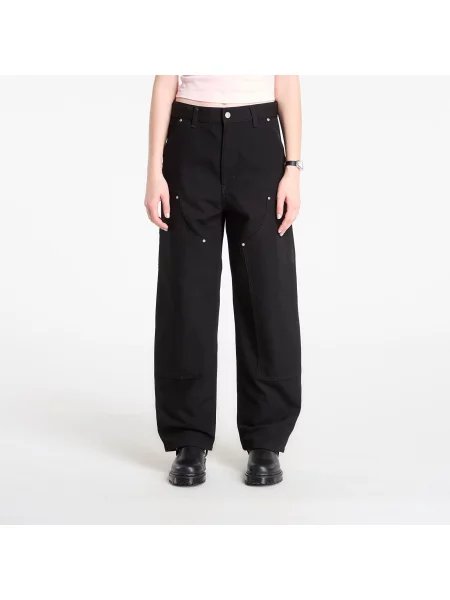Παντελόνια Carhartt WIP W Brandon Double Knee Pant Black S μαύρο