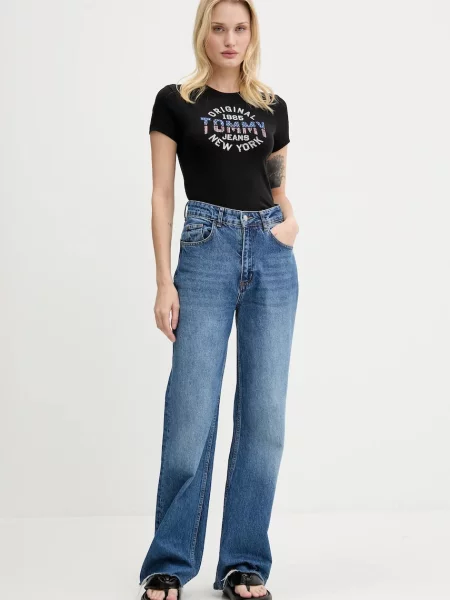 Tommy Jeans Tričko černé