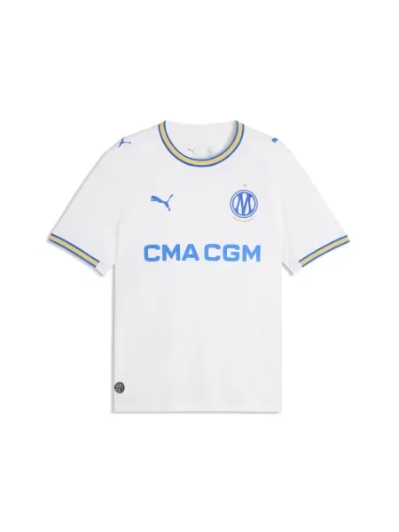 PUMA koszulka domowa Olympique de Marseille Akcesoria S biały