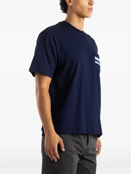 Scurt tricou Momotaro albastru