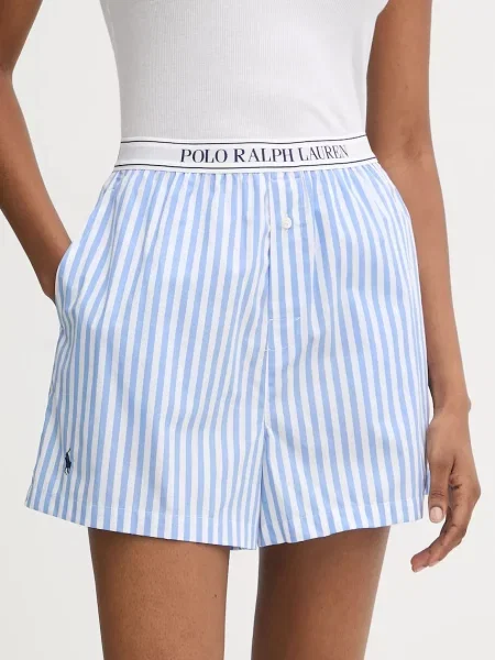 Късо долнище на пижама Polo Ralph Lauren 2 броя синьо