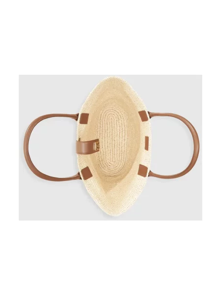 Anine Bing Torebki Kobieta ONE SIZE Skóra Torba Lou Shopper beżowy