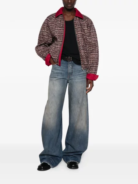 Geacă Marbell din tweed maro