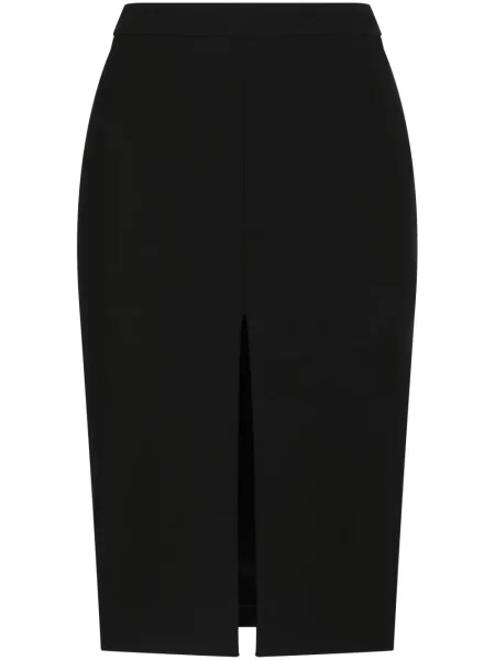 Osłona spódnica ołówkowa Dolce And Gabbana do kolan czarna