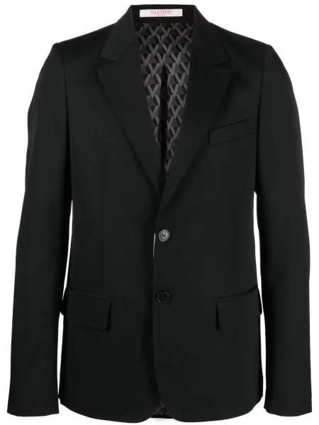 Sacou Valentino de lână negru