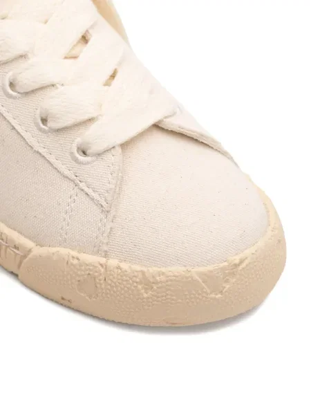 Sneakerși General Scale. din canvas alb