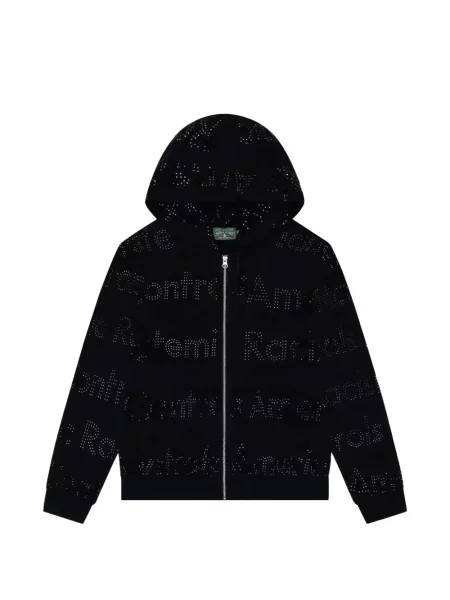 Stras hanorac cu glugă Denim Tears negru