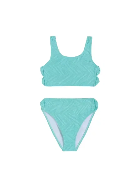 Lipsy Costum de baie două piese aqua albastru
