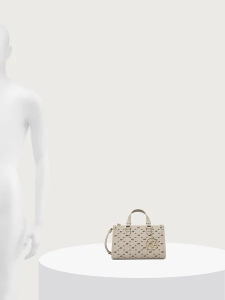 Кожаная сумка через плечо Armani Exchange