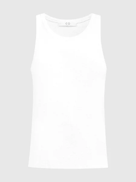 Топ в рубчик Co білий
