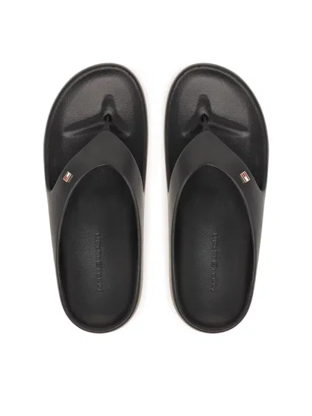 Japonki Tommy Hilfiger czarne
