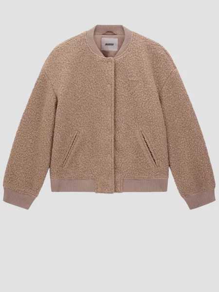 Бомбер GUESS бежевий