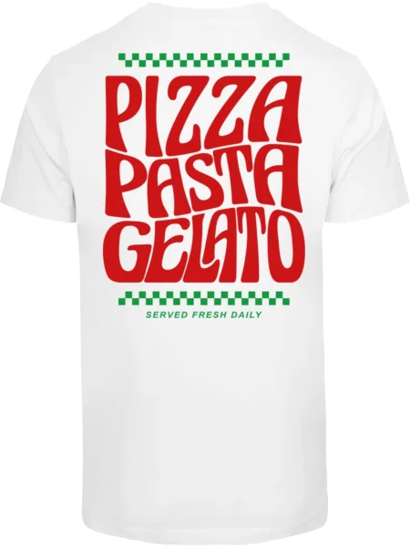 Mister Tee Majica Flavor Italiano zelena / rdeča bela