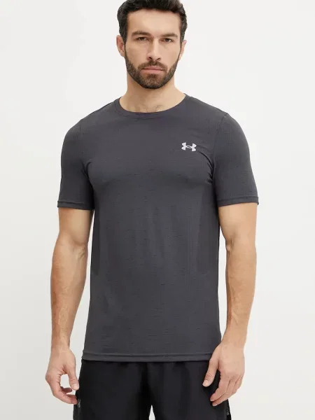 Under Armour tréninkové tričko Vanish Seamless šedé