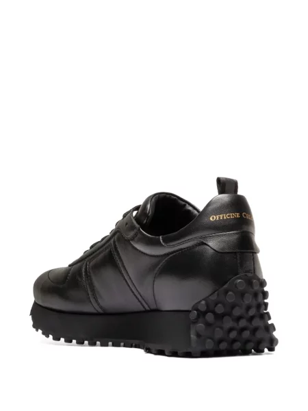 Sneakerși Officine Creative din piele negru