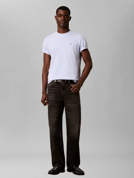 Calvin Klein Jeans koszulka Mężczyźni S niebieski
