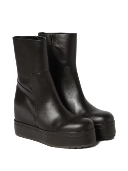 Botine Paloma Barcelo cu pană maro