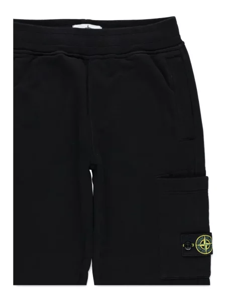 Spodnie dziecięce Stone Island czarne