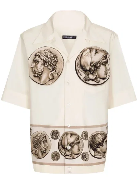 Cămașă Dolce & Gabbana cu imagine