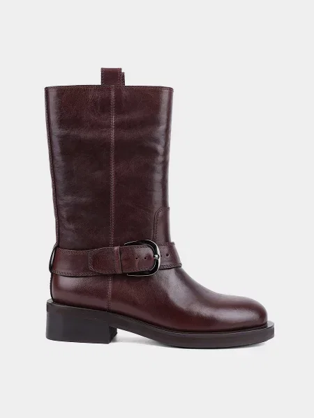 Шкіряні Черевики MIRATON коричневий