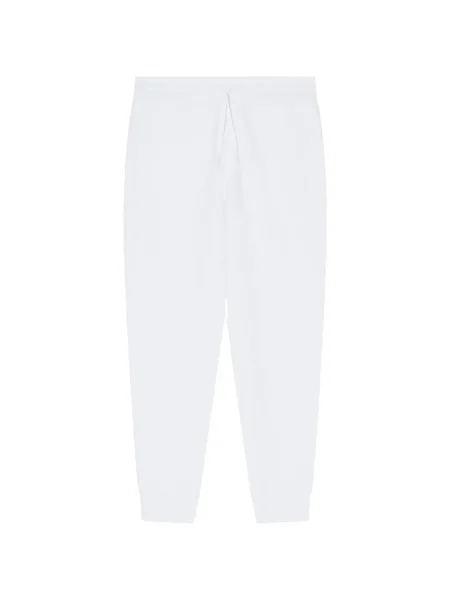 Pantaloni Armani Exchange cu broderie alergare alb