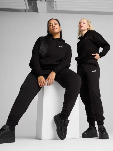 Штани спортивні PUMA Ess No. 1 Logo Sweatpants комбінований верх чорний