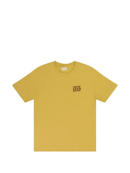 Tricou Aimé Leon Dore cu imagine galben