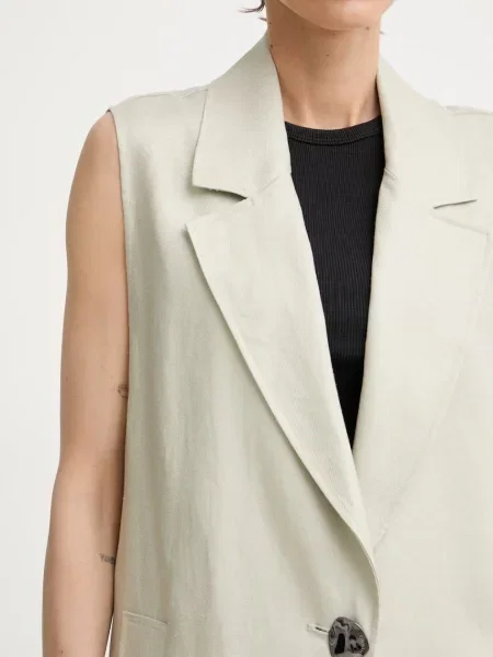 Armani Exchange пальто лляне