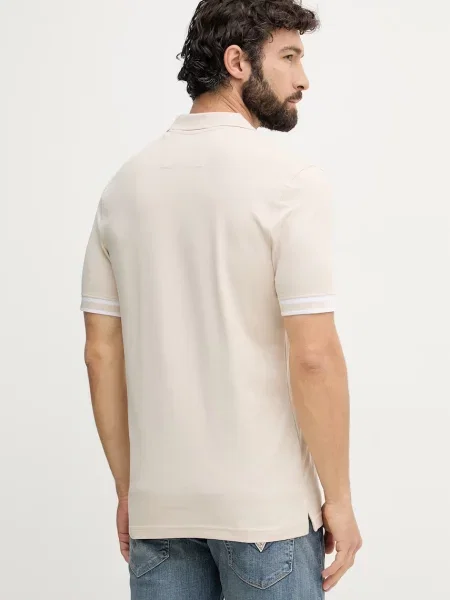 Guess polo z LYLE beżowa