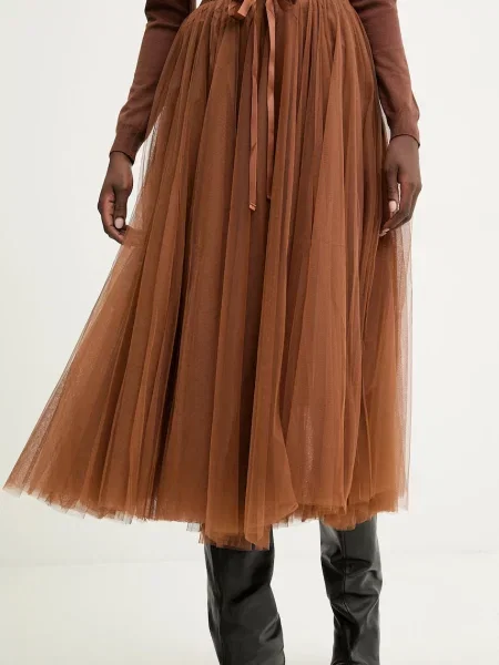 Answear.LAB spódnica brązowa