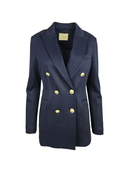 Sacou Circolo 1901 cu două rânduri de nasturi albastru