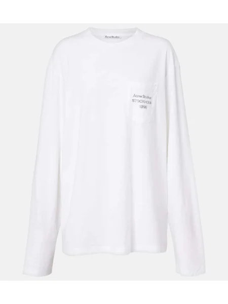 Tricou Acne Studios alb