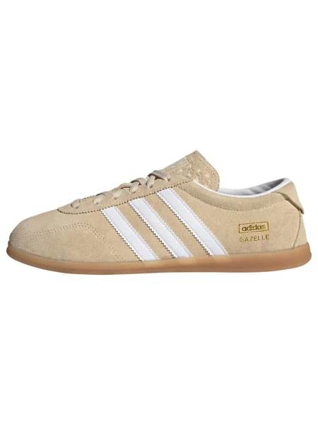 ADIDAS ORIGINALS Nízke tenisky Gazelle Lo Pro béžová biela