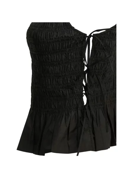 Top Ganni negru