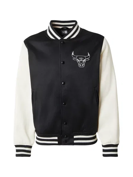 NEW ERA Prehodna jakna CHIBUL kremna črna