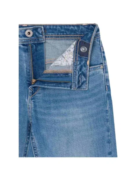 Gyerek denim ruha Pepe Jeans kék