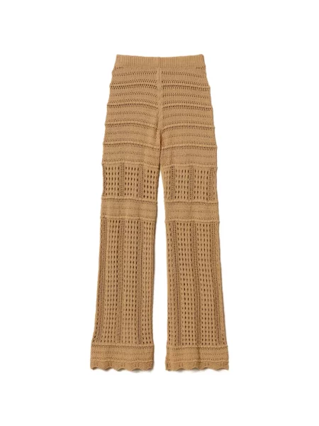 Pantaloni Twinset tricotate evazate