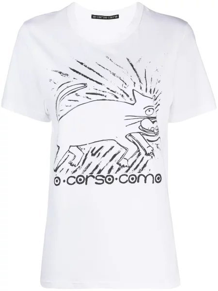 Tricou 10 Corso Como cu imagine alb
