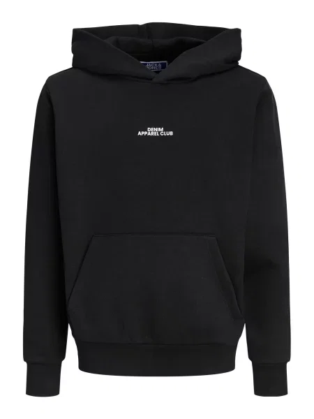 Jack & Jones Junior Μπλούζα φούτερ JJBAY μαύρο λευκό