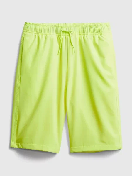 Pantaloni copii Gap galben