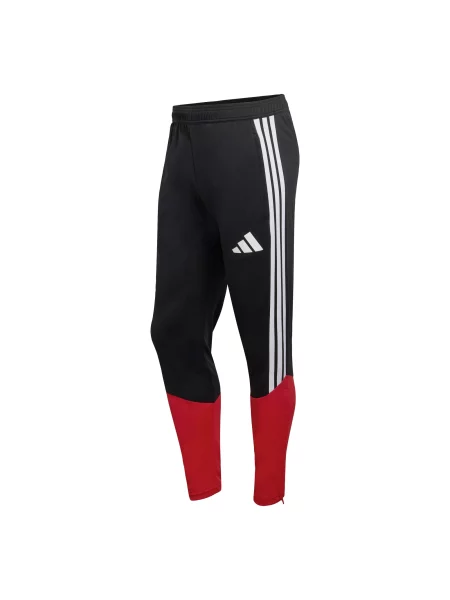 ADIDAS PERFORMANCE Sportinės kelnės Deutschland 26 Tiro raudona / juoda balta
